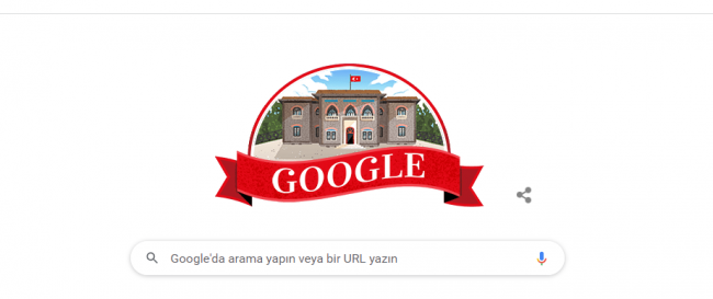 Google'dan Cumhuriyet Bayramı'na özel doodle